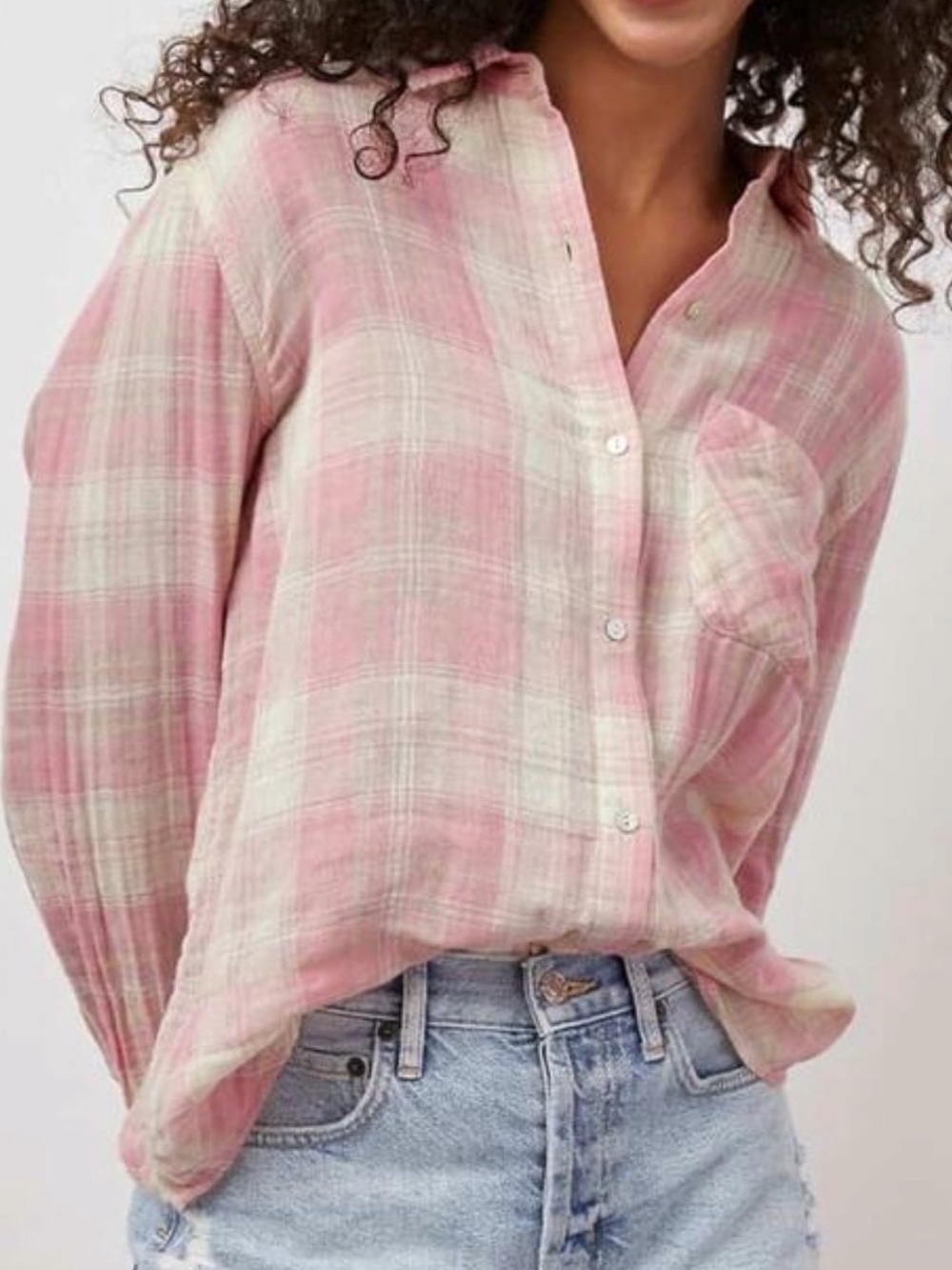 Rails Ellis cotton gauze blouse